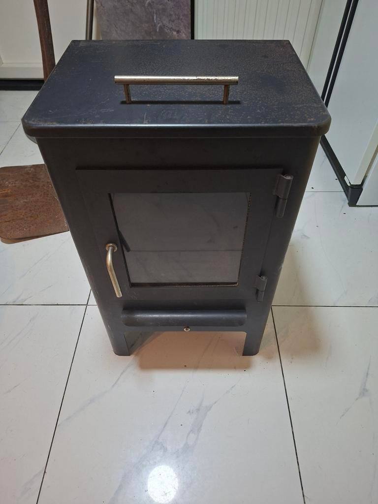 Zo goed als nieuwe allesbrander, slechts 2 keer gebruikt, Huis en Inrichting, Kachels, Ophalen of Verzenden, Zo goed als nieuw