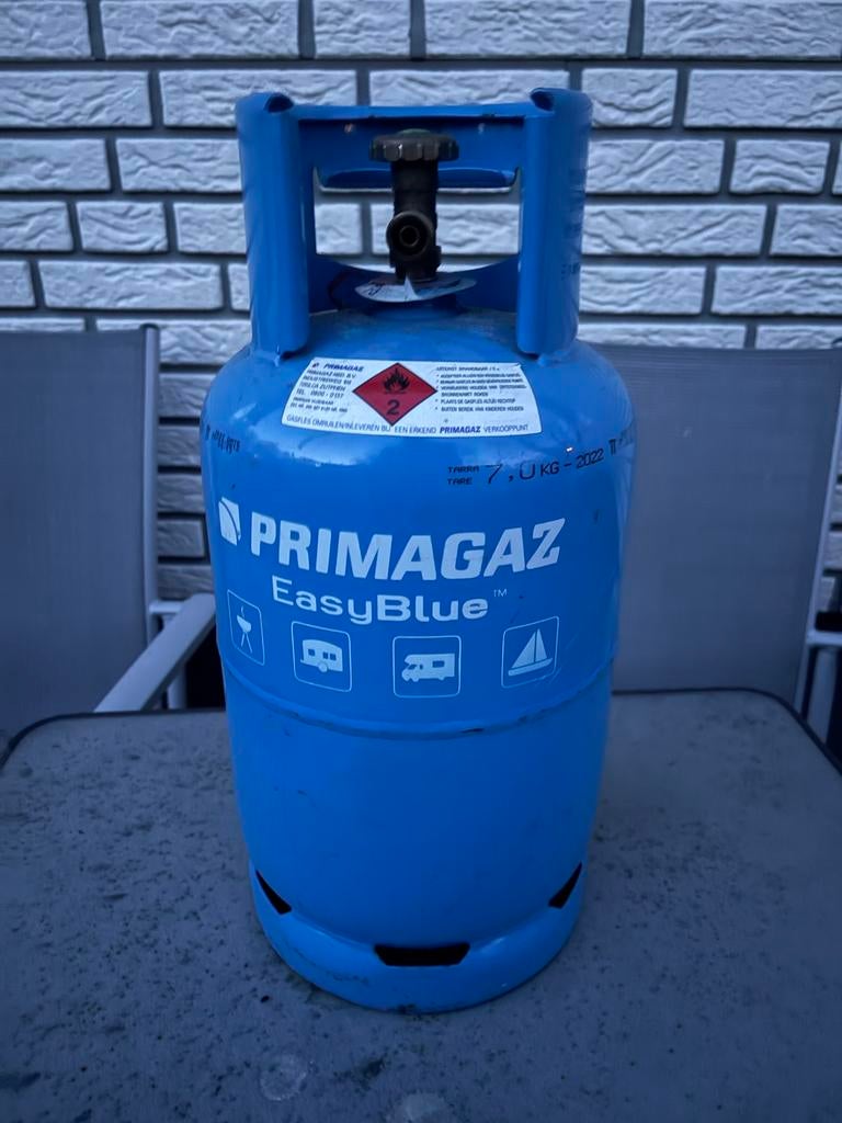 Primagaz EasyBlue gasfles 7 kg (leeg), Ophalen of Verzenden, Gebruikt