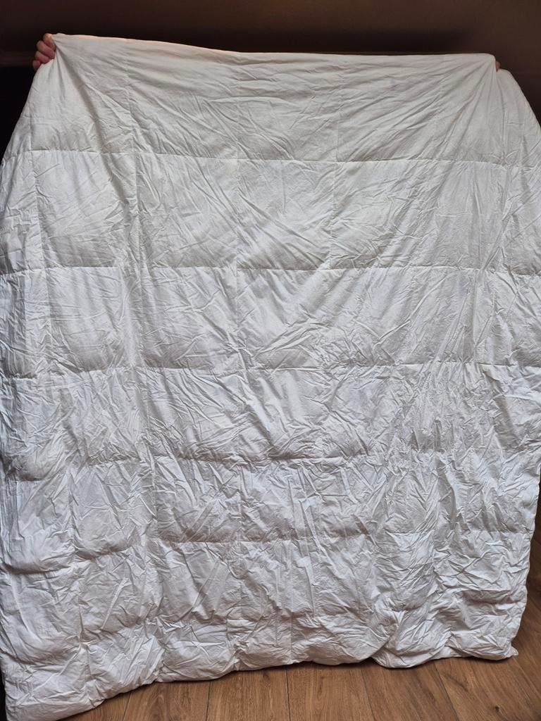 Dekbed 200x200, Wit, Tweepersoons, Ophalen of Verzenden, Deken of Dekbed