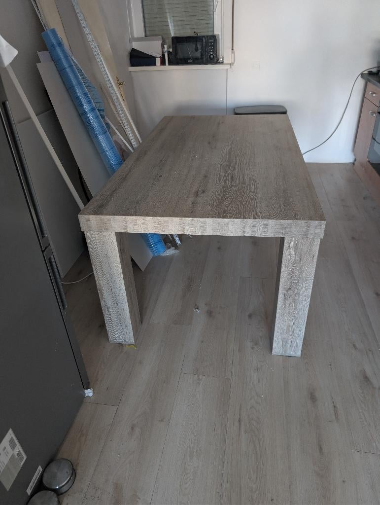 Keuken Eet Tafel, Huis en Inrichting, Tafels | Eettafels, Ophalen, Overige materialen, Gebruikt, 100 tot 150 cm