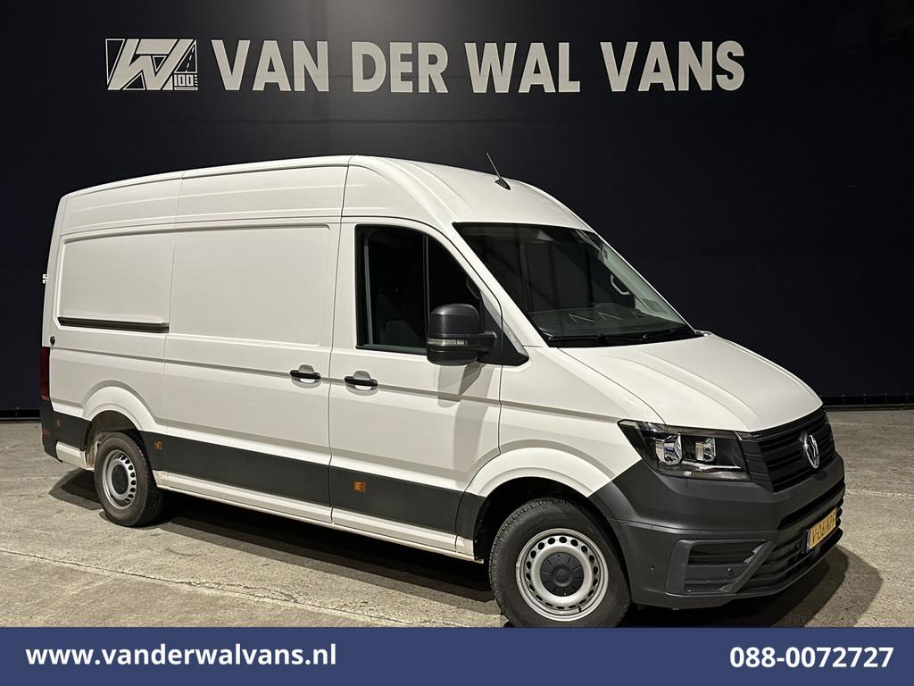 Volkswagen Crafter 2.0 TDI 141pk L3H3 L2H2 Euro6 Airco | App, Voorwielaandrijving, Stof, Gebruikt, 4 cilinders