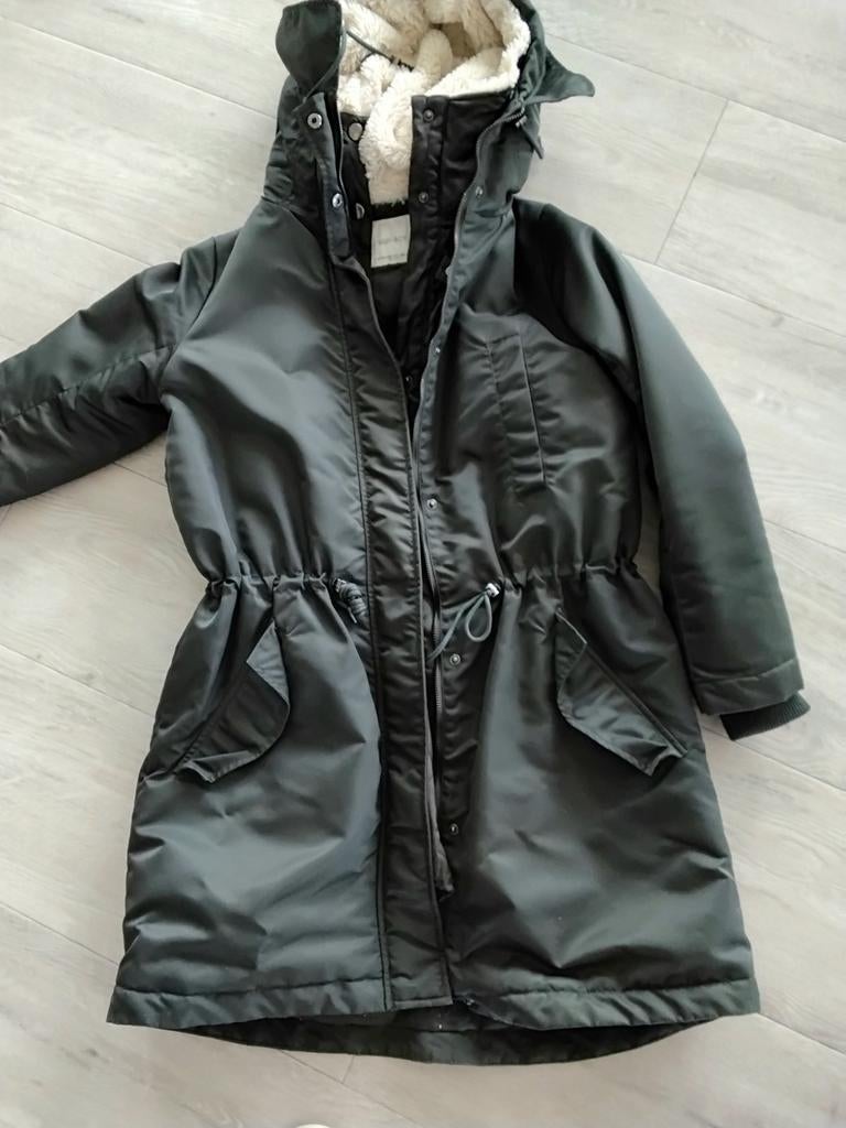 Warme regenbestendige jas met uitneembare voering - Groen, Ophalen of Verzenden, Gedragen, Groen, Sissy Boy