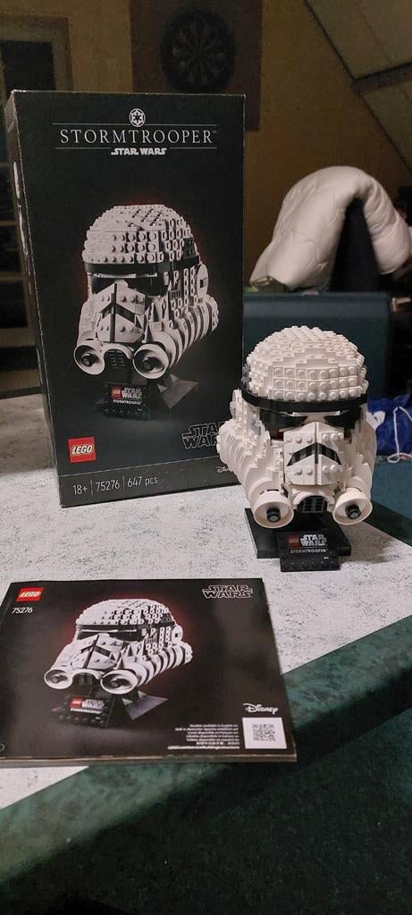 Lego Star Wars 75276 Stormtrooper helm, Verzamelen, Star Wars, Ophalen of Verzenden, Gebruikt