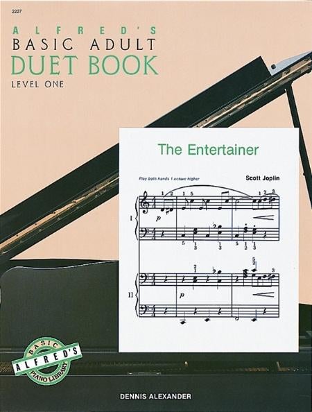 Duet Book Level 1 for Piano 4 Hands - Alfred Adult Piano, Overige genres, Overige soorten, Ophalen of Verzenden, Zo goed als nieuw