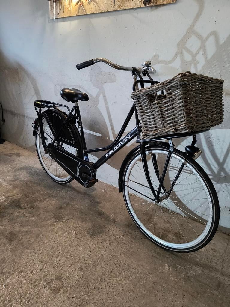 Omafiets damesfiets meidenfiets herenfiets 28inch Pelikaan, 56 cm of meer, Ophalen, Zo goed als nieuw, Pelikaan