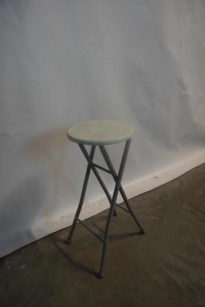 Makkelijke inklapbaar kruk, krukje, Ophalen, Gebruikt, Kunststof