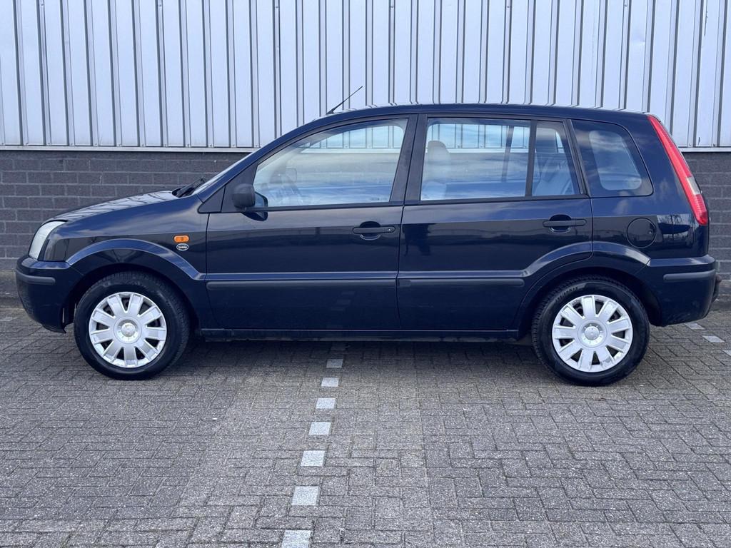 Ford Fusion 1.4-16V Trend AIRCO, Voorwielaandrijving, Blauw, Bedrijf, Handgeschakeld