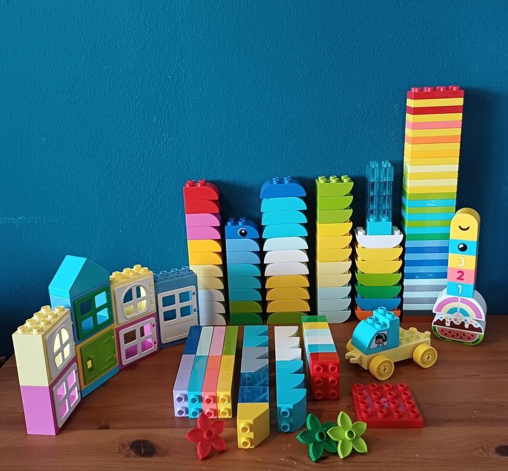Duplo Grote Blokken set 154stuks, Ophalen of Verzenden, Zo goed als nieuw, Duplo
