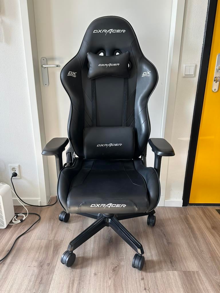 DXRacer Gladiator Zwart Nieuw, Huis en Inrichting, Bureaustoelen, Gaming bureaustoel, Zwart, Nieuw, Ophalen of Verzenden
