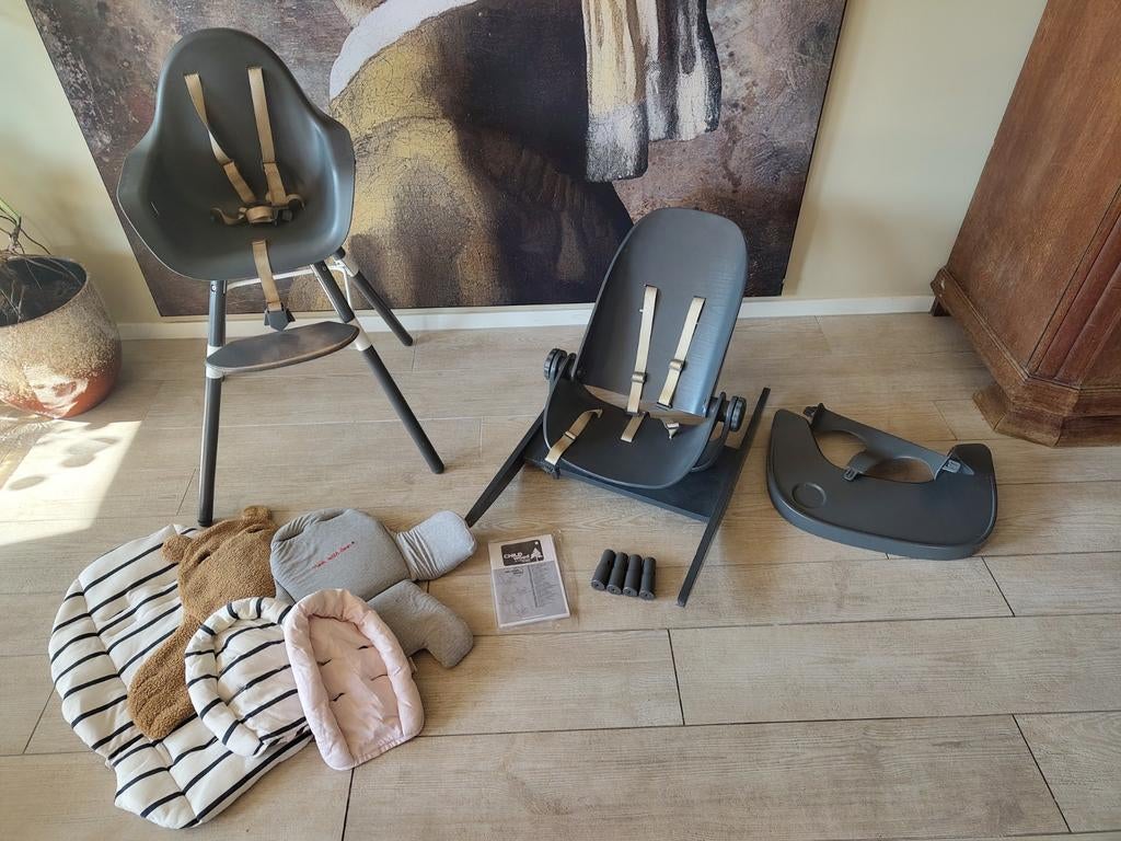 Kinderstoel én wipstoel Childwood, Kinderen en Baby's, Kinderstoelen, Ophalen, Gebruikt, Meegroeistoel, Gordel(s)