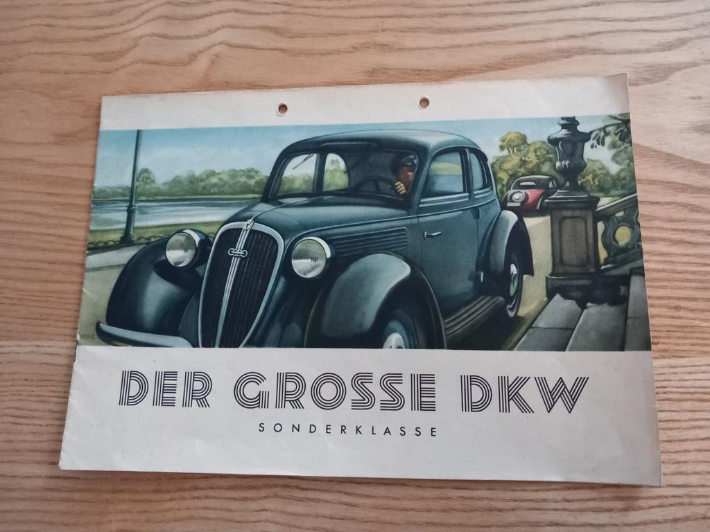 DKW folder, Ophalen of Verzenden