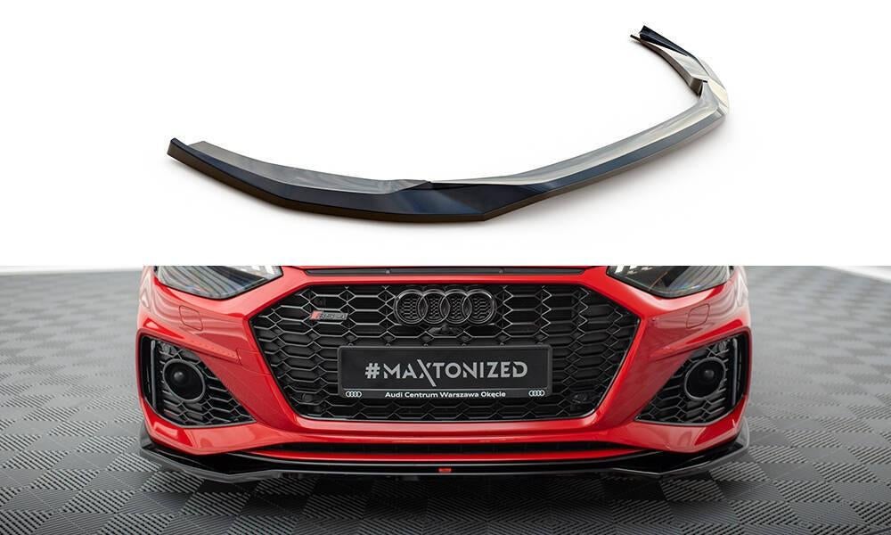 Voorlip diffuser skirt achterlip spoiler - Audi RS4 B9 19+, Ophalen of Verzenden