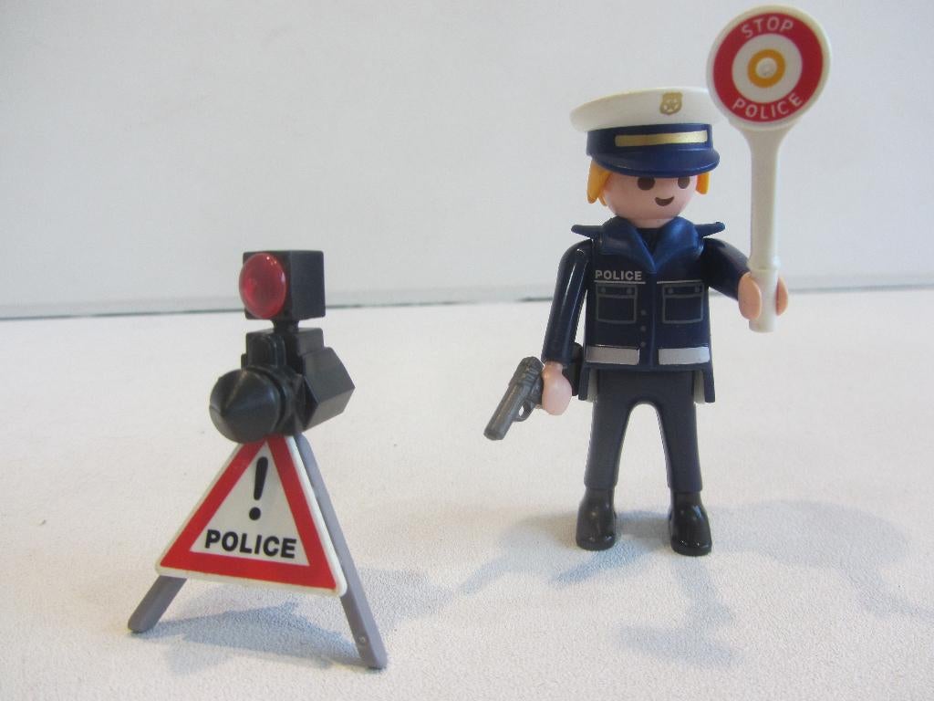 Playmobil 4669  Politie radarcontrole, Ophalen of Verzenden, Gebruikt, Los playmobil