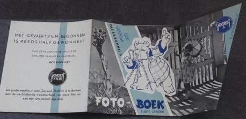 gezocht folder ollie b bommel fotoboek toonder tom poes 1950, Gelezen, Folder, Marten Toonder, Ophalen of Verzenden