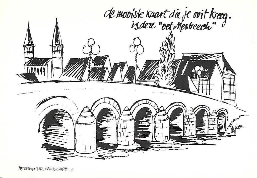 Maastricht- -De mooiste kaart die je ooit kreeg., Verzenden, 1980 tot heden, Gelopen, Limburg