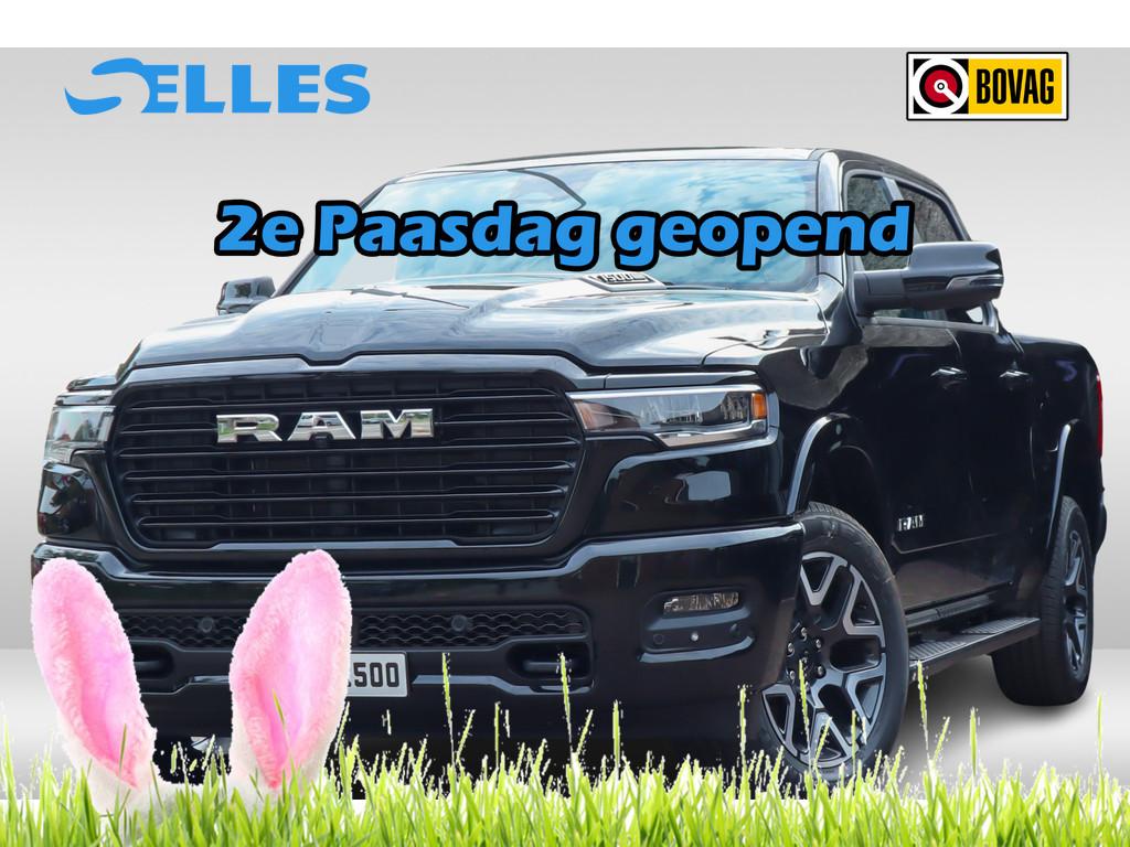 Dodge Ram 1500 2025 3.0L HURRICANE LARAMIE SPORT | BPM VRIJ, Automaat, 2993 cc, Met garantie (alle), Zwart