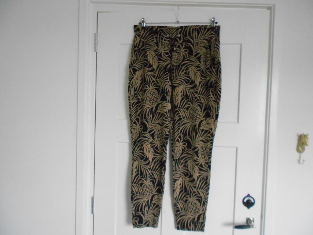 Expresso zwart/beige travel broek, maat 44, Expresso, Zwart, Maat 42/44 (L), Ophalen of Verzenden