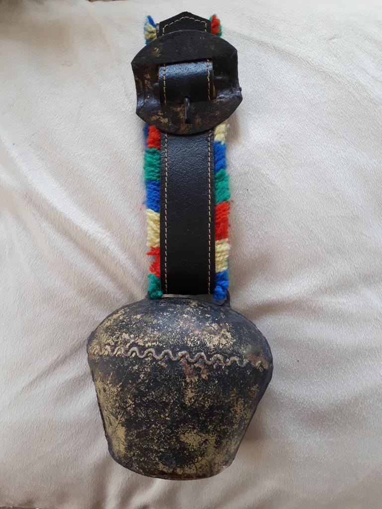 Koebel koper met riempje 14 cm x 11,5 cm, Ophalen of Verzenden, Koper