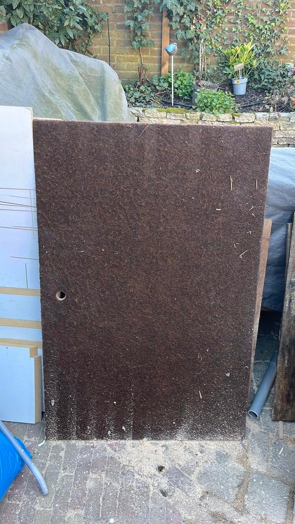 Originele plaat achterpak vw t3, Ophalen, Gebruikt