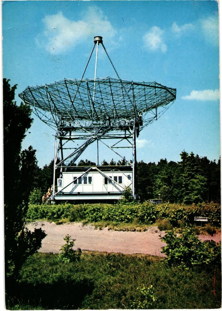 18258 Dwingeloo Drenthe 1972 radio Telescoop