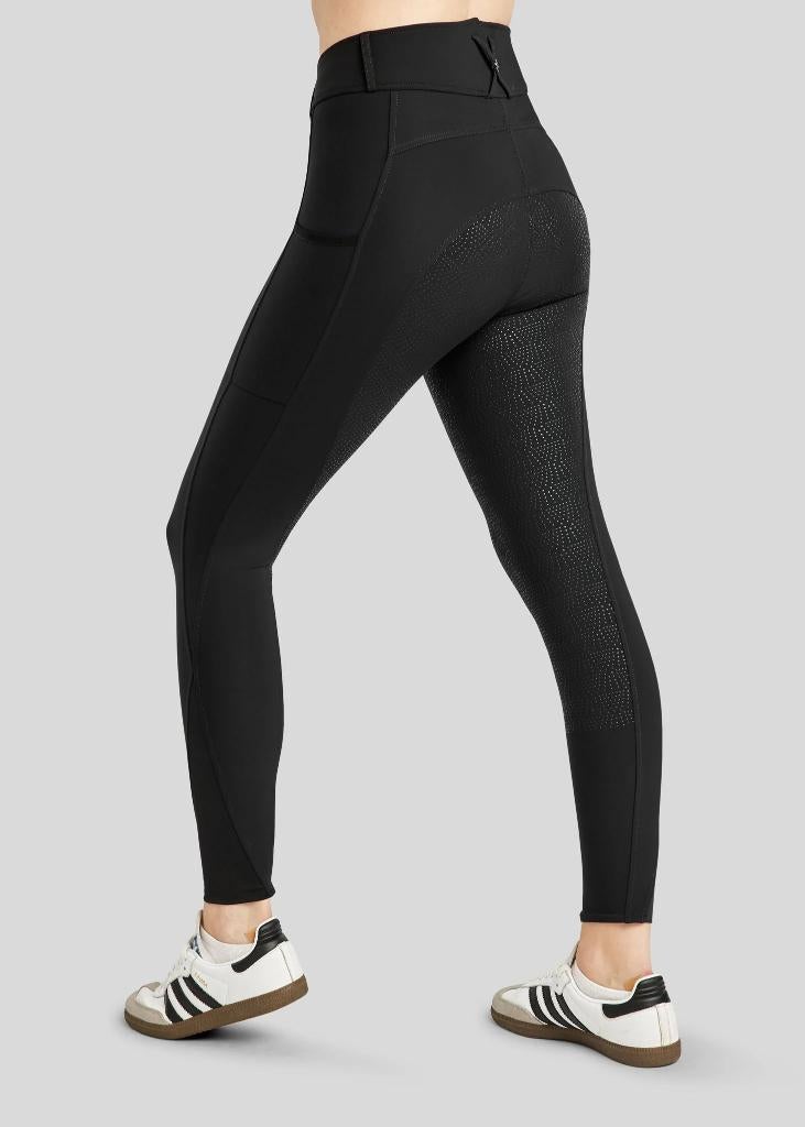 Montar MoElaine Lasercut Zwart, Full Grip, 38, 40, 42, 44, Dieren en Toebehoren, Paardrijkleding, Dressuur, Nieuw, Dames, Onderkleding