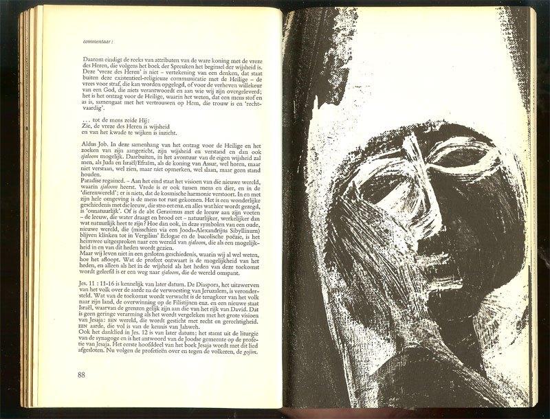 JESAJA commentaar Prof. Dr. J.Sperna Weiland Tekeningen, Boeken, Ophalen of Verzenden, Gelezen