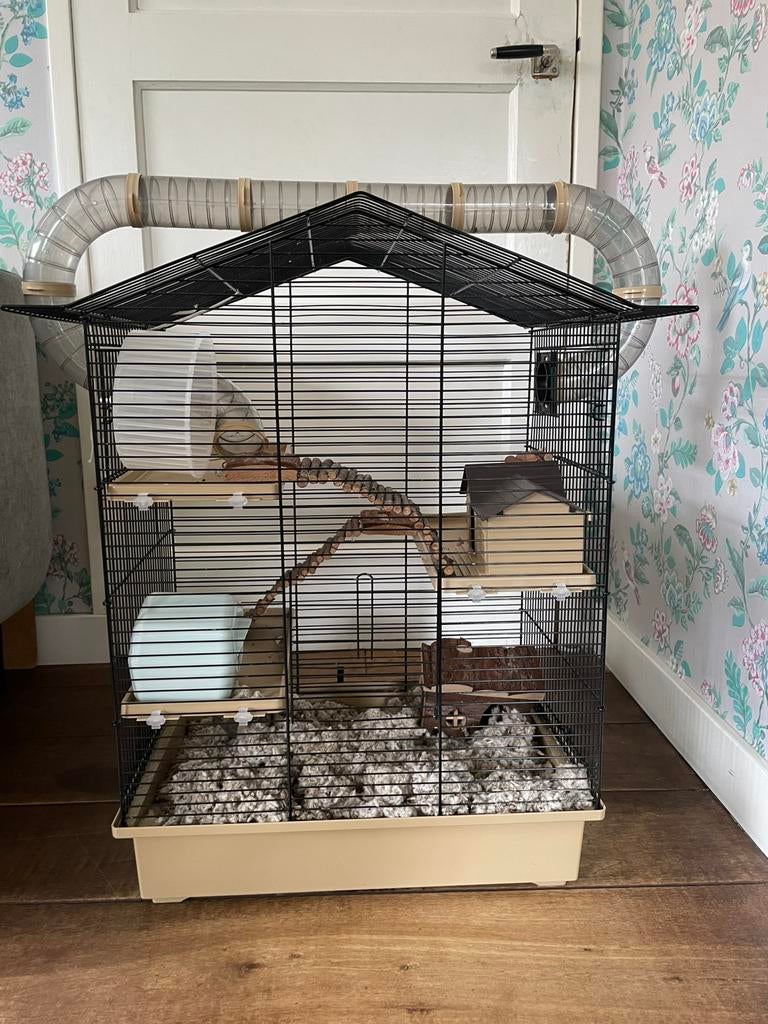 Grote hamsterkooi, Ophalen, Gebruikt, Metaal, Overige typen