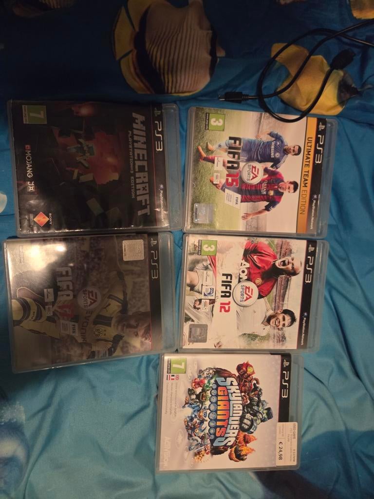 PS3 games, controller en Skylanders figuren, Gebruikt, Overige genres, Eén computer, Ophalen of Verzenden