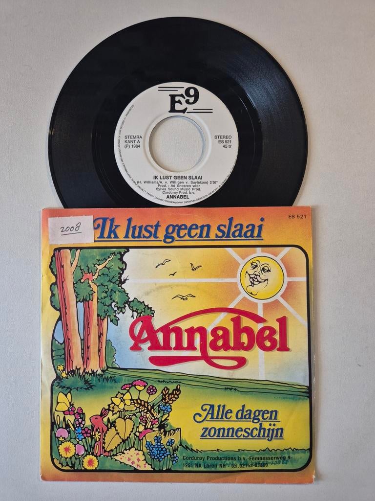 Annabel-Ik lust geen slaai, Ophalen of Verzenden, Zo goed als nieuw, Overige formaten, Levenslied of Smartlap