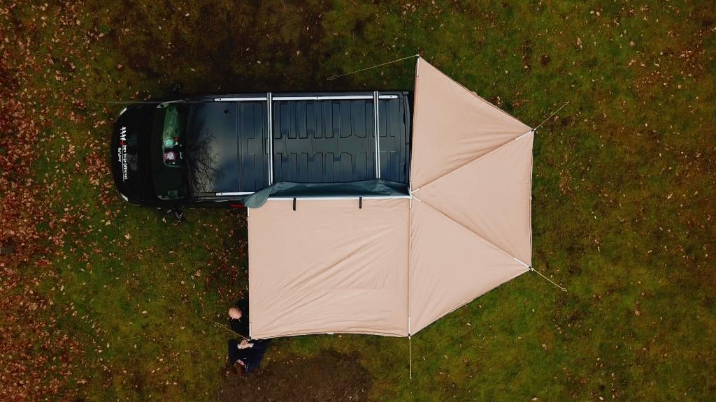 Dare to be different Penta luifel 270 graden SAND, Ophalen, Nieuw