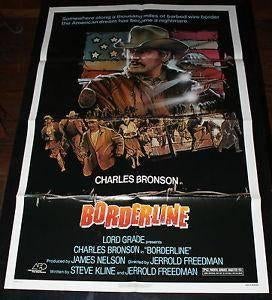 Actie film dvd Borderline met Charles Bronson en Ed Harris, Cd's en Dvd's, Vanaf 12 jaar, Ophalen of Verzenden, Zo goed als nieuw