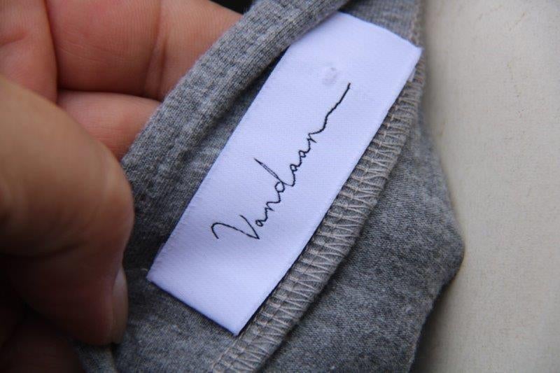 Jurk grijs VanDaan mt S/M Vaste prijs OPRUIMING, Verzenden, VanDaan, Zo goed als nieuw, Knielengte