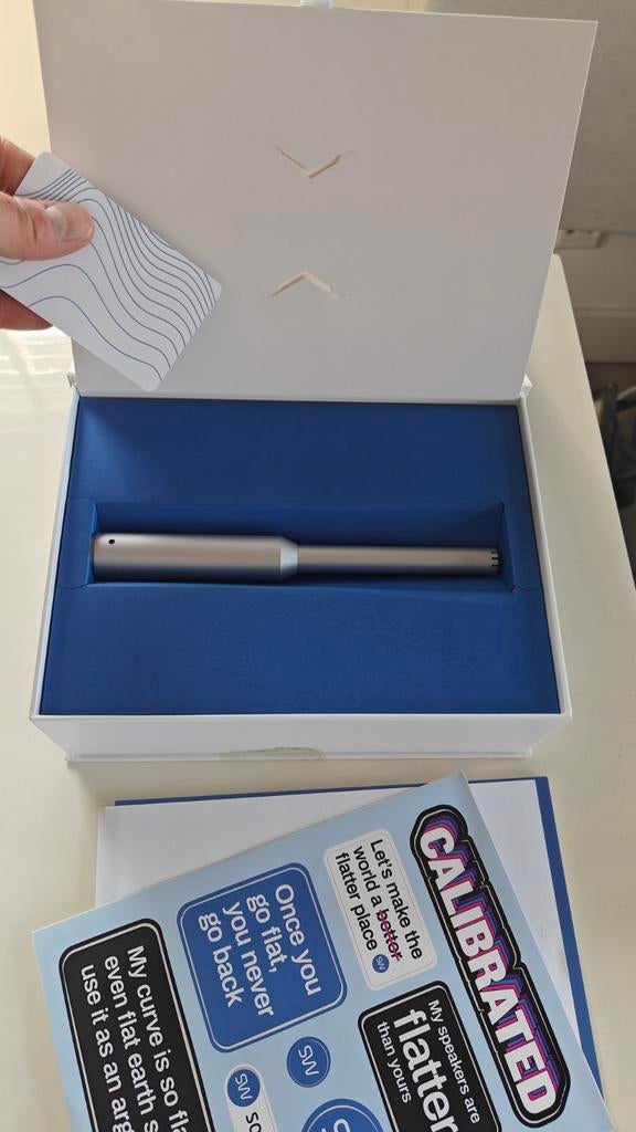 Sonarworks SW Microfoon - Kalibratiemicrofoon voor Studio, Ophalen, Zo goed als nieuw, Studiomicrofoon