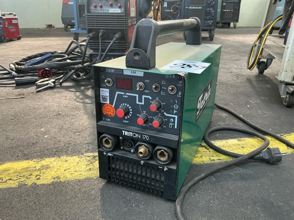 EWM Triton 170 TIG lasmachine