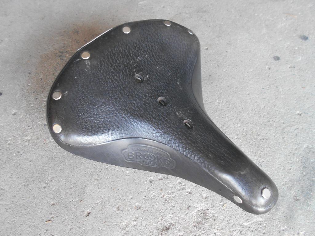 zgan Lederen BROOKS zadel,dames,zwart, PRIJS INCL.VERZENDING, Verzenden, Algemeen, Zo goed als nieuw, Brooks