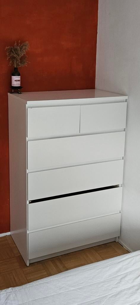 Malm ladekast IKEA, Huis en Inrichting, Kasten | Ladekasten, Ophalen, Gebruikt, 5 laden of meer, 100 tot 150 cm