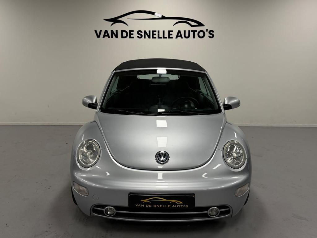Volkswagen New Beetle Cabriolet 1.6 NIEUWSTAAT/BLUETOOTH/CRU, Stof, Gebruikt, Beetle (Kever), 4 cilinders