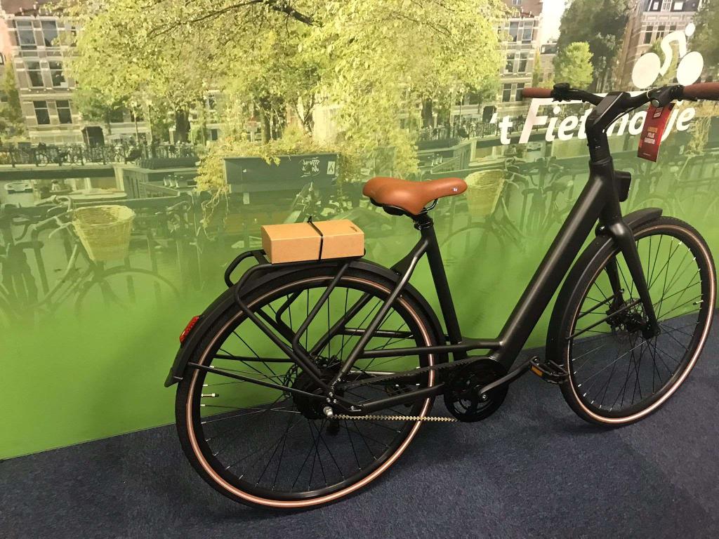 Fietshokje Zwart: Raaks Urban Zwarte Elektrische fiets, Niet ingevuld, Nieuw, Ophalen of Verzenden, 51 tot 55 cm