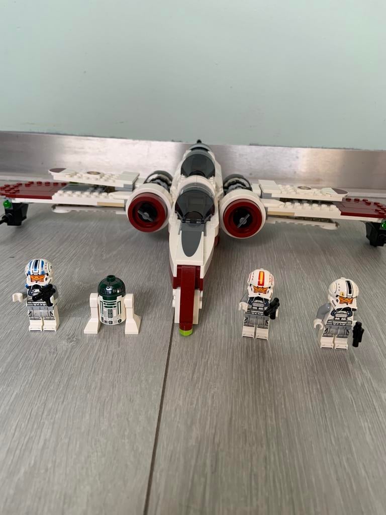 Lego star wars ARC-170 starfighter, Ophalen of Verzenden, Zo goed als nieuw, Actiefiguurtje