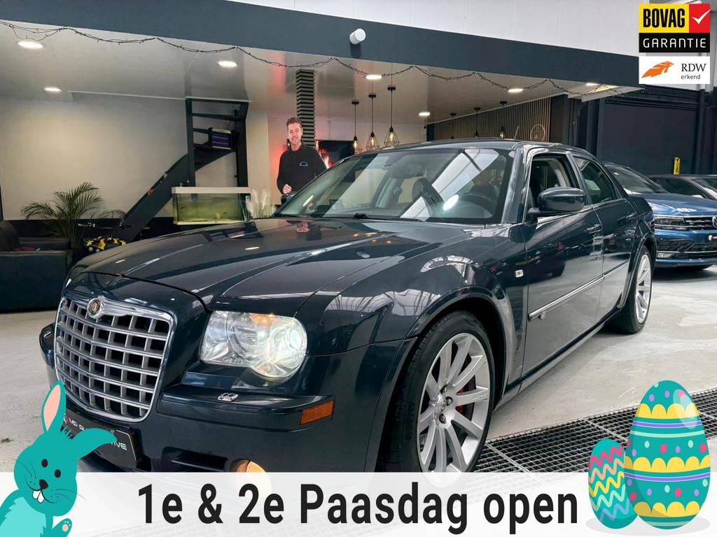 Chrysler 300C 6.1 V8 HEMI SRT-8|AUT|SCHUIFDAK|LEDER|CRUIS|ST, Automaat, Traction-control, Blauw, 120 €/maand