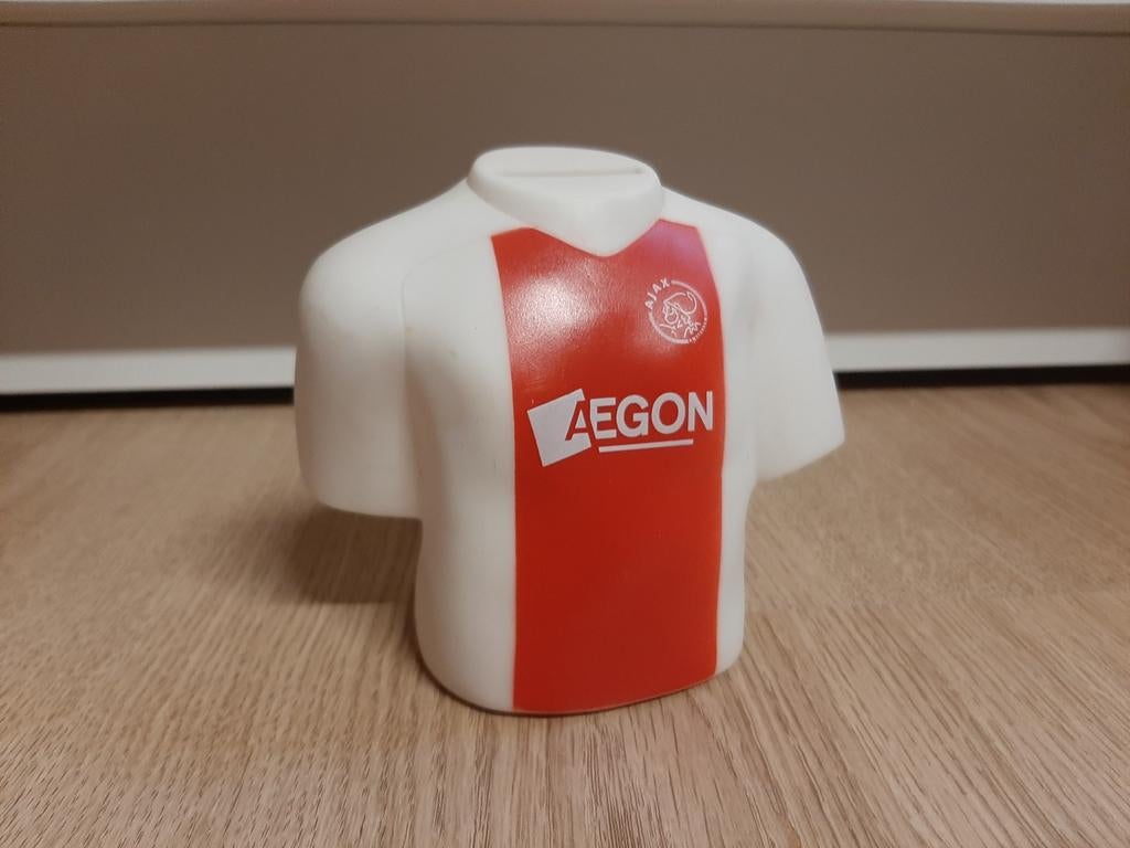 Ajax shirt spaarpot, Ophalen of Verzenden