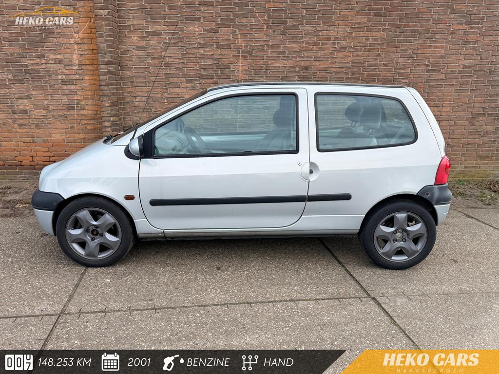 Renault Twingo 1.2 Privilège·Airco·Elek. ramen·Stuurbekr, Origineel Nederlands, Handgeschakeld, Zilver of Grijs, 1149 cc