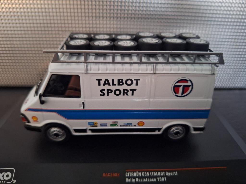 Citroën C35 Talbot Sport 1981 Schaal 1:43, Overige merken, IXO, IXO, Nieuw