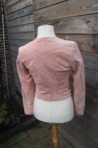 Bikerjasje roze Goosecraft mt S Vaste prijs OPRUIMING, Goosecraft, Verzenden, Jasje, Roze