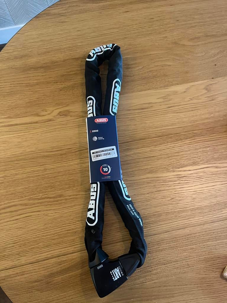 ABUS slot NIEUW, Ophalen of Verzenden, Zo goed als nieuw, Kettingslot