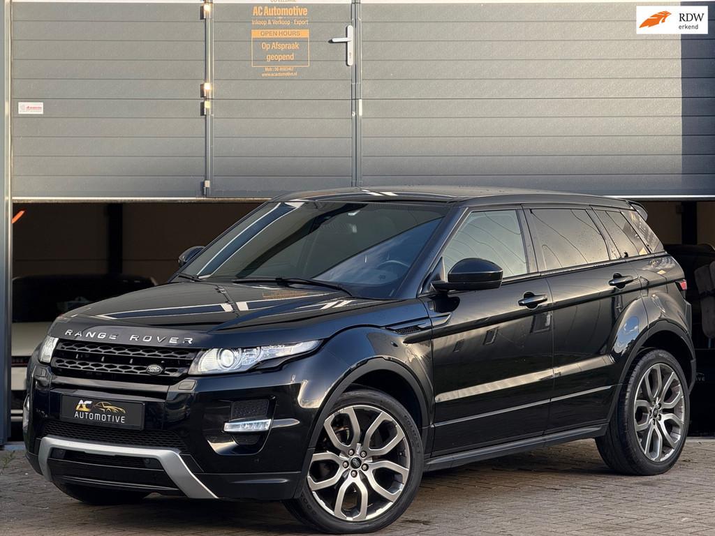 Land Rover Range Rover Evoque 2.2 SD4 4WD Prestige Business, Automaat, Euro 5, Zwart, Leder