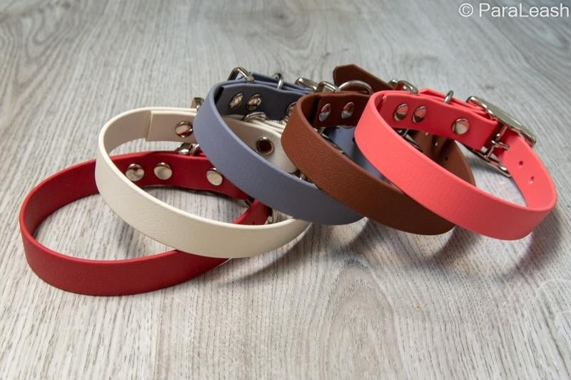 ParaLeash Biothane Halsband 19mm naar wens gemaakt, Ophalen of Verzenden, Handgemaakt, Nieuw