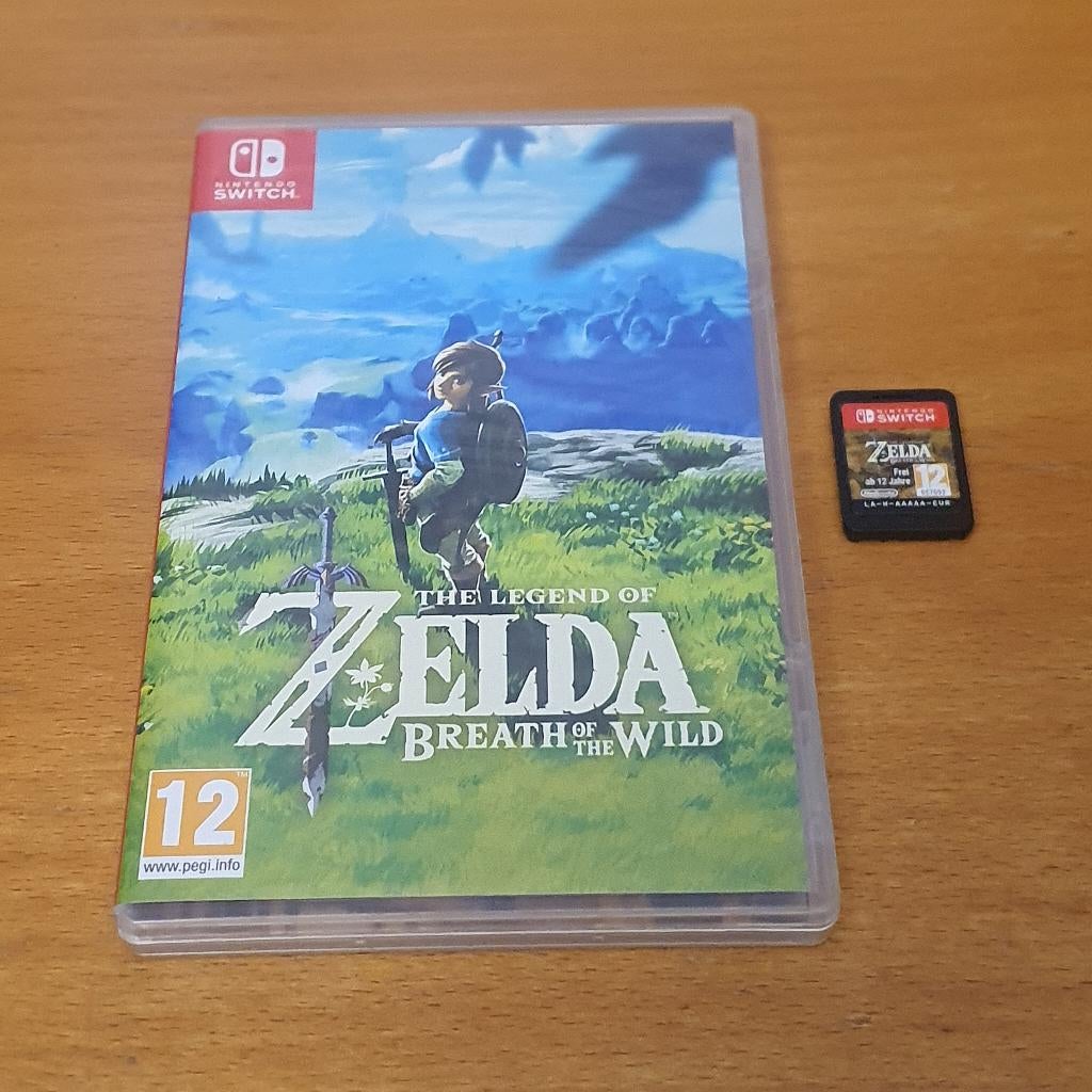 SWITCH | The Legend of Zelda Breath of the Wild, Spelcomputers en Games, Games | Nintendo Switch, Avontuur en Actie, Gebruikt