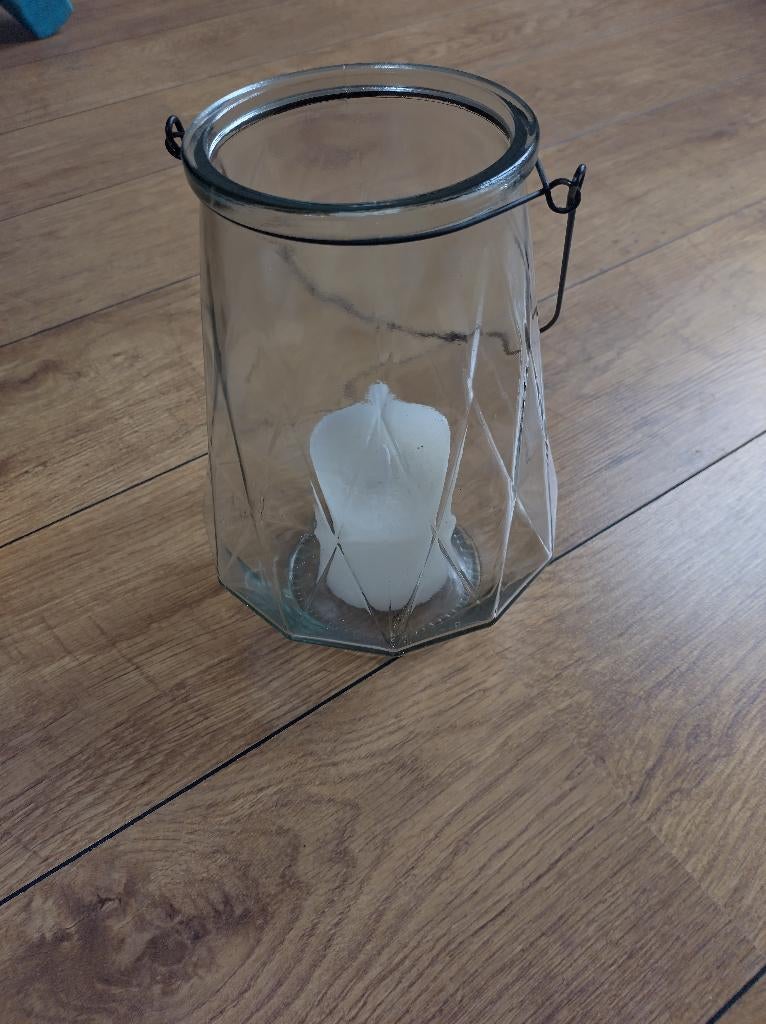 Groot Windlicht, Ophalen, Overige materialen, Overige kleuren, 25 tot 50 cm