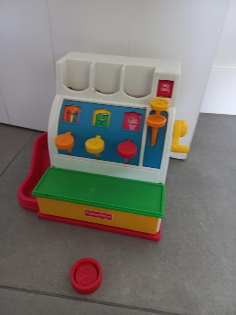 Fisher price kassa, Kinderen en Baby's, Speelgoed | Fisher-Price, Ophalen of Verzenden, Speelset